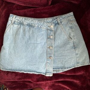 Shein jean skort